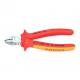 Alicate Knipex de corte diagonal aislado 1000v 160mm