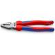 Alicate universal Knipex 02 02 225 T con anilla de seguridad anticaida