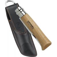 Navaja Opinel Viroblock con hoja de acero inoxidable de 85 mm y funda