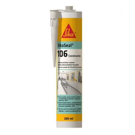 Sellador SikaSeal-106 Construccion Gris