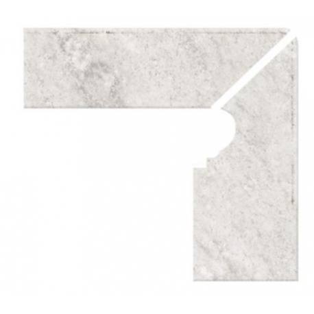 Gres porcelánico Zanquín fiorentino XL izquierda Piedra blanca GRESMANC