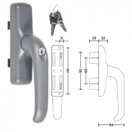 Cremona Iris con llave Derecha San Antonio