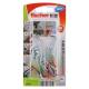 fischer DUOPOWER 5 x 25 RH con hembrilla abierta