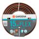 Manguera Flex tricotada 15 mm 15 M