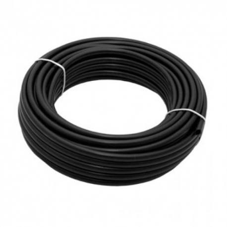 Microtubo flexible goteo 4mm R.15M negro