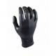 Guantes de nitrilo desechable negros 50 uds