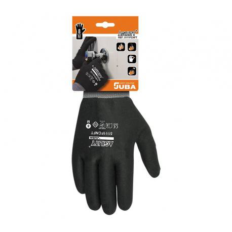 Guante nylon nitrilo negro Foam NFT