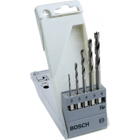 Set de 5 brocas HSS-G Bosch