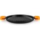 Plancha grill 32 cm rayas hierro redonda Efficient