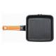 Grill rayas 28 cm Efficient Orange