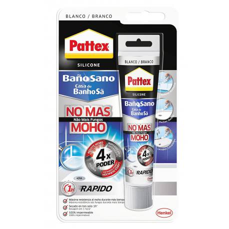 Silicona pattex no mas moho 50 ml blanca