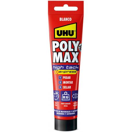 Masilla poly max high tack express blanco