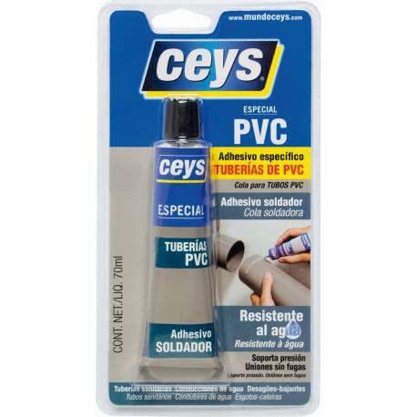 Adhesivo especial para tuberías de PVC 70 ML