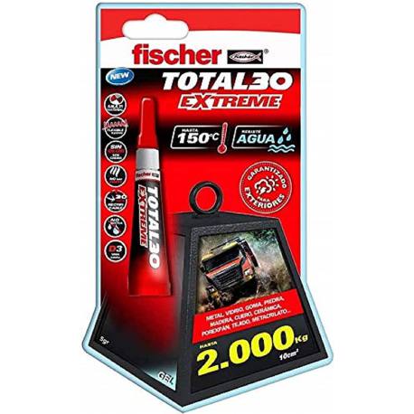 Pegamento total 30 Fischer Extreme gel