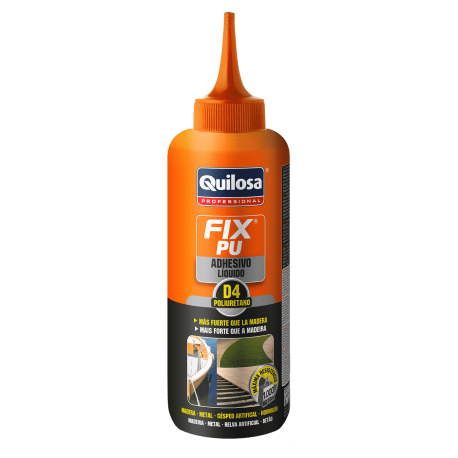 Adhesivo poliuretano Fix PU líquido biberón 850GR