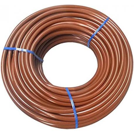 Microtubo goteo marron pe-32 6,5x4,5 50mts