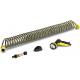 Manguera espiral flexible 10mm 10m con accesorios