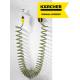 Manguera espiral flexible 10mm 10m con accesorios