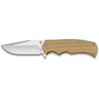 Navaja de madera natural de 8,8 cm