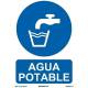 Señal PVC 21 x 30 Agua potable