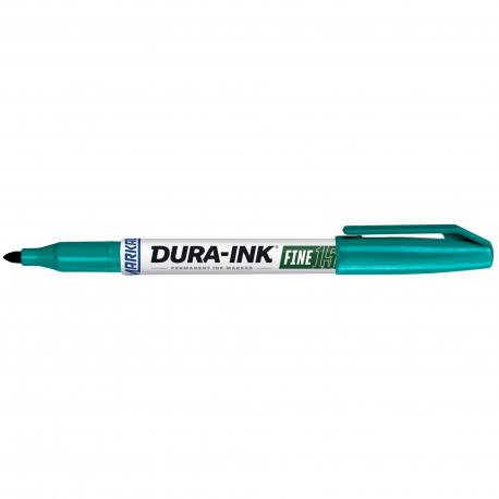 Rotulador de tinta punta fina dura-ink 15 verde