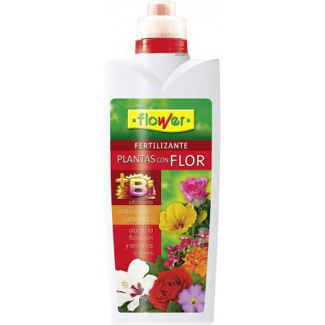 Abono líquido Flower para plantas con flor 1 litro