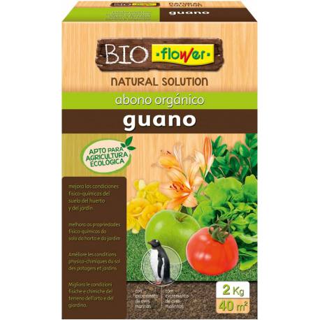 Abono orgánico Guano Bioflower 2 Kg