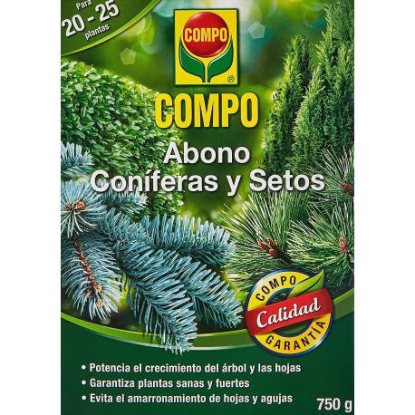 Abono para coníferas y setso Compo 750 gramos