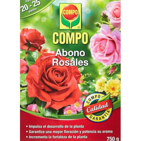 Abono para rosales Compo 750 gramos