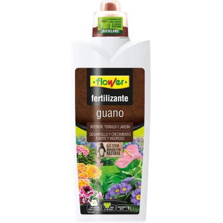 Flower fertilizante liquido guano 1 litro