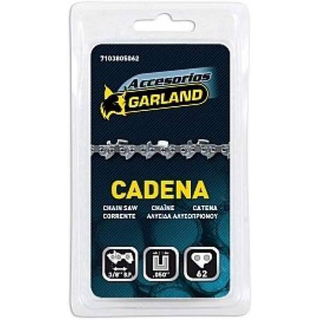 Cadena motosierra 62 eslabones garland