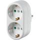 Adaptador multiplicador 2T blanco