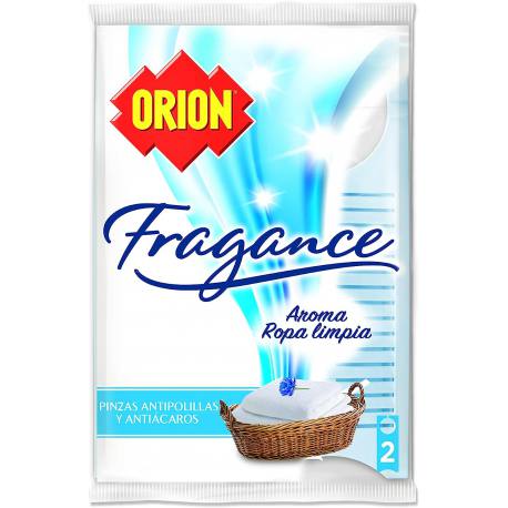 Pinza antipolillas Orion fragancias 2 unidades