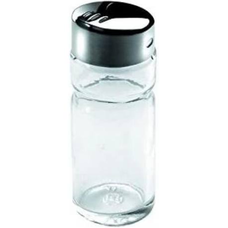 Salero de cristal con tapa inox Ibili