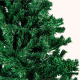 Árbol de navidad clásico Luxury 210 cm color verde pino PVC realista 1544 ramas